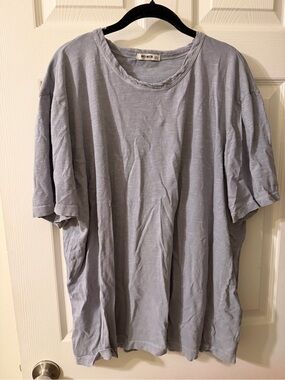 Buck Mason Light Gray Short Sleeve Crewneck Tee